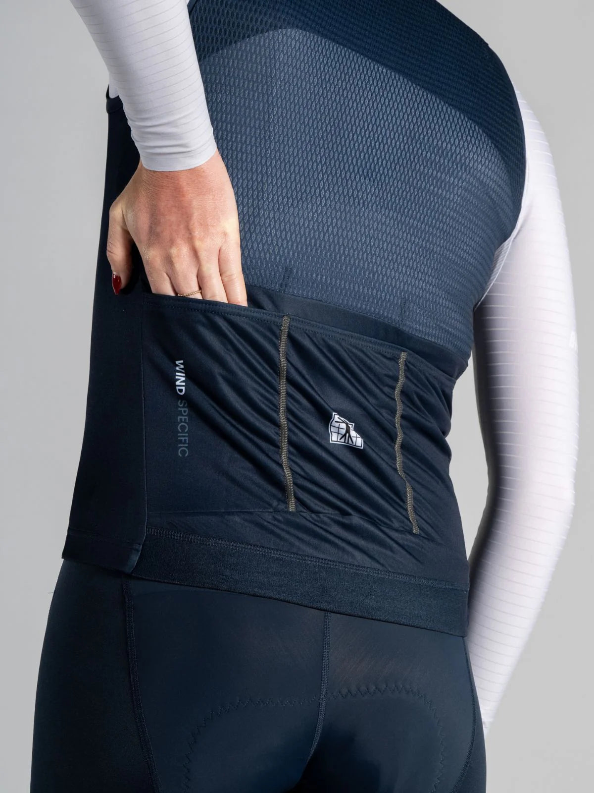 Icon Women's Wind Gilet Misty Nautica
