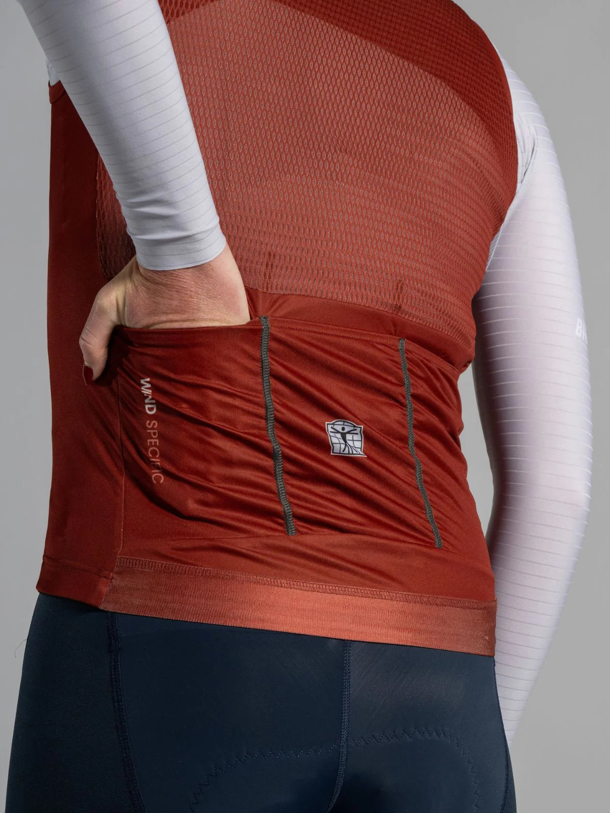 Icon Women's Wind Gilet Terra Cotta