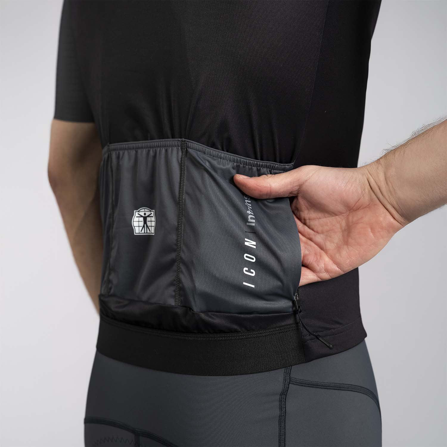 Icon Jersey Black – Anthracite