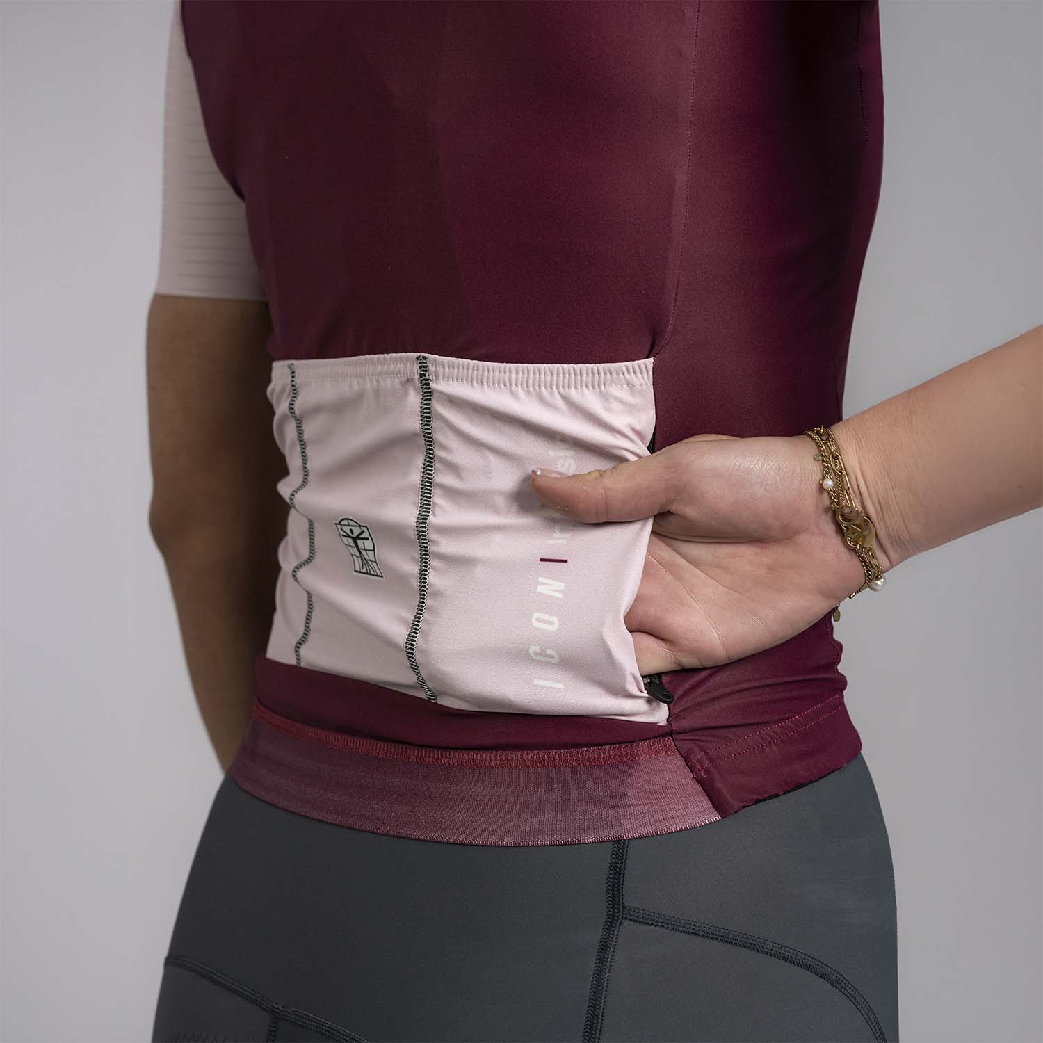 Icon Women’s Jersey Bordeaux – Pink