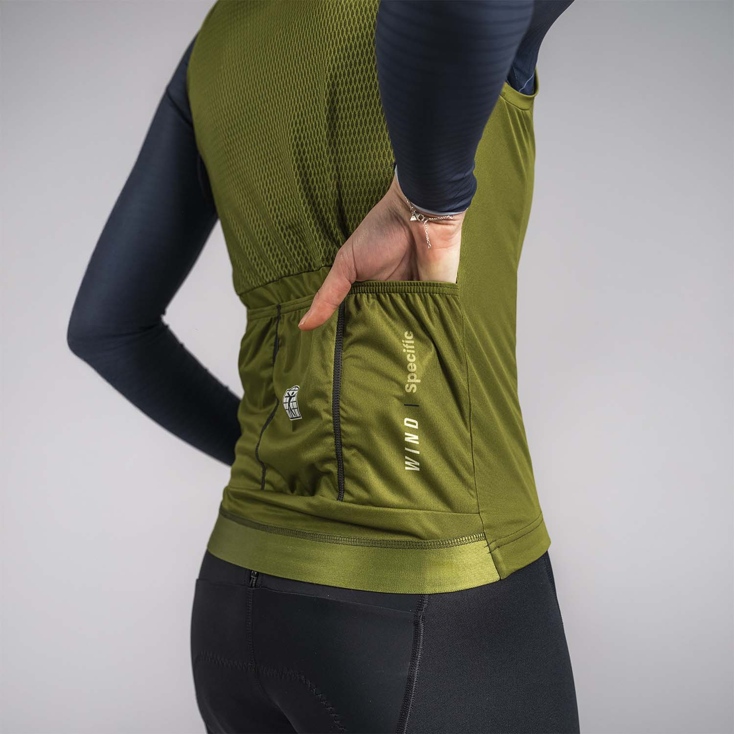 Icon Women’s Gilet Thyme Green