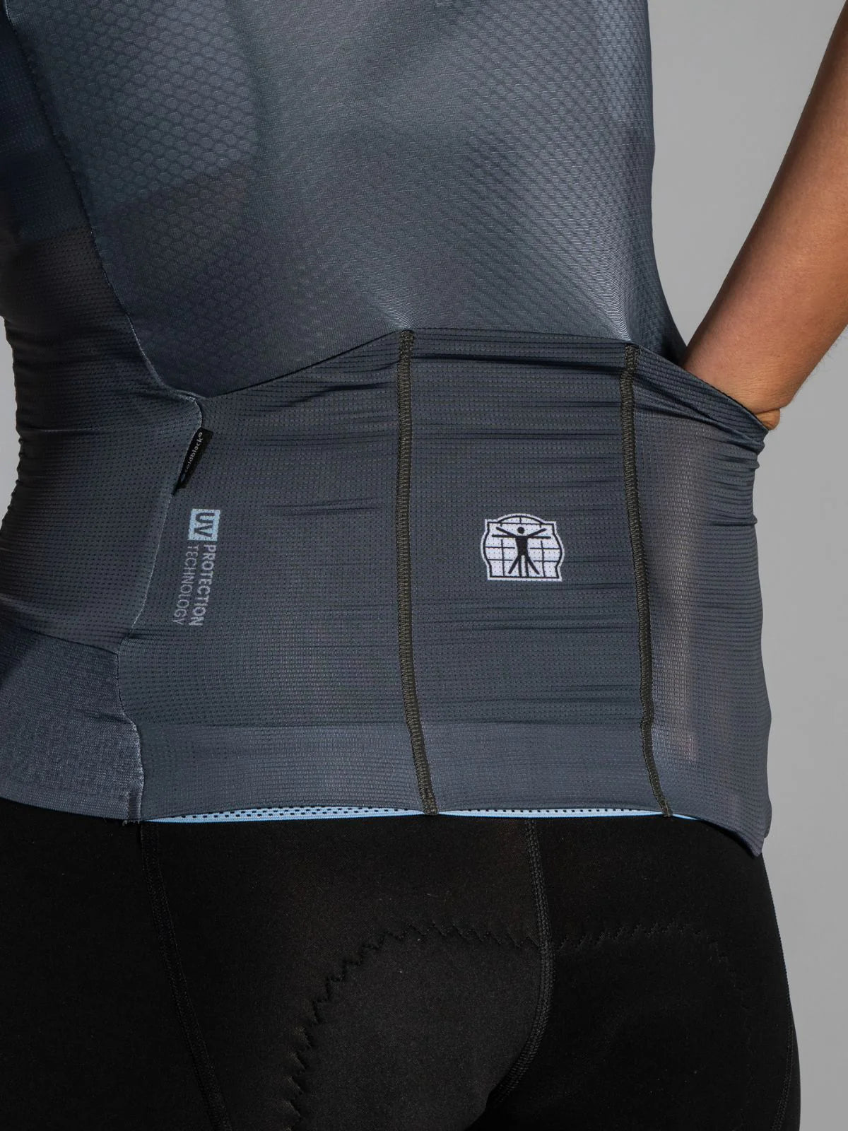 Epic Ultrakevyt naisten jersey Eclipse musta