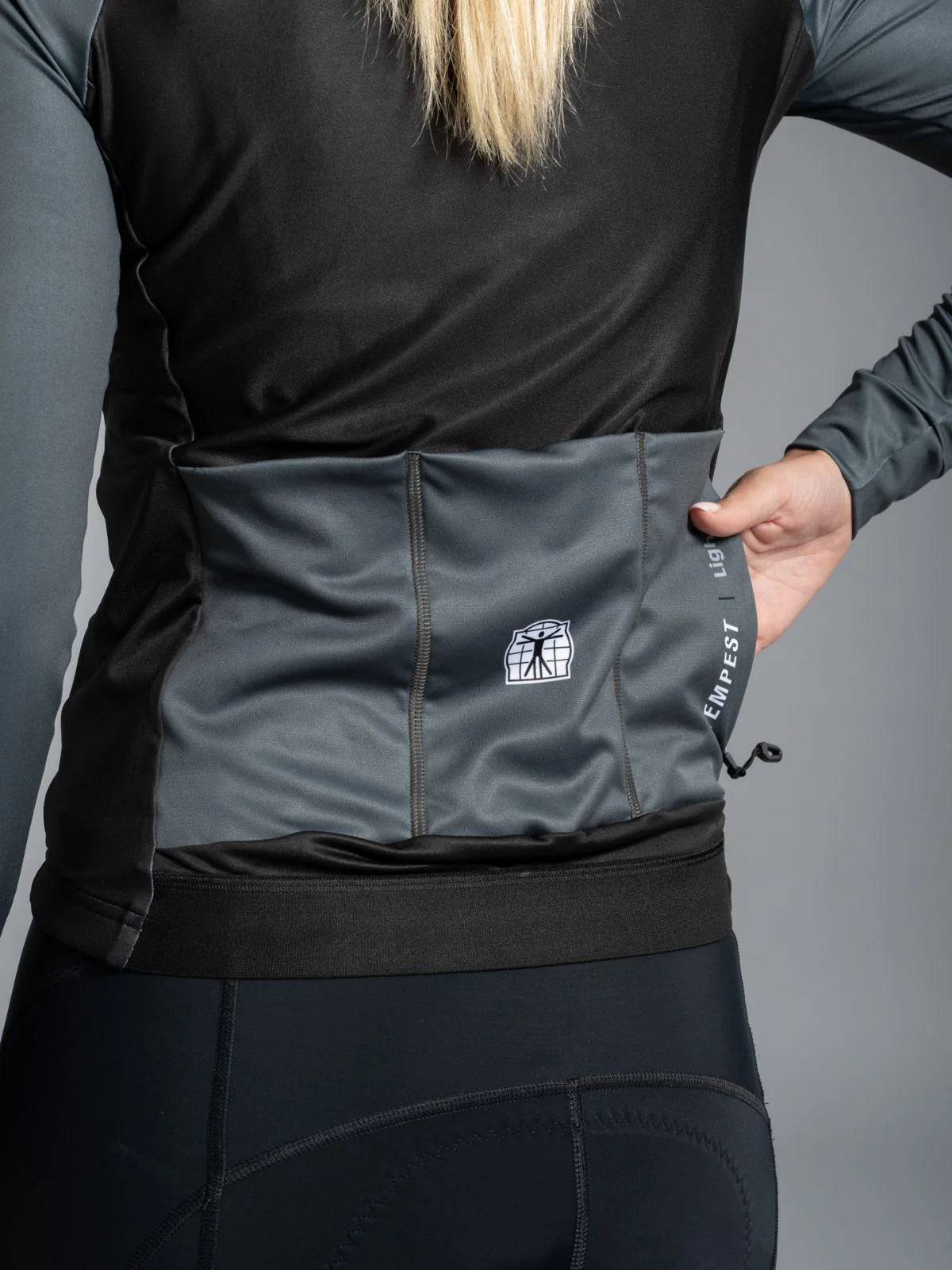 Tempest Light Women's Jacket Black - Anthracite