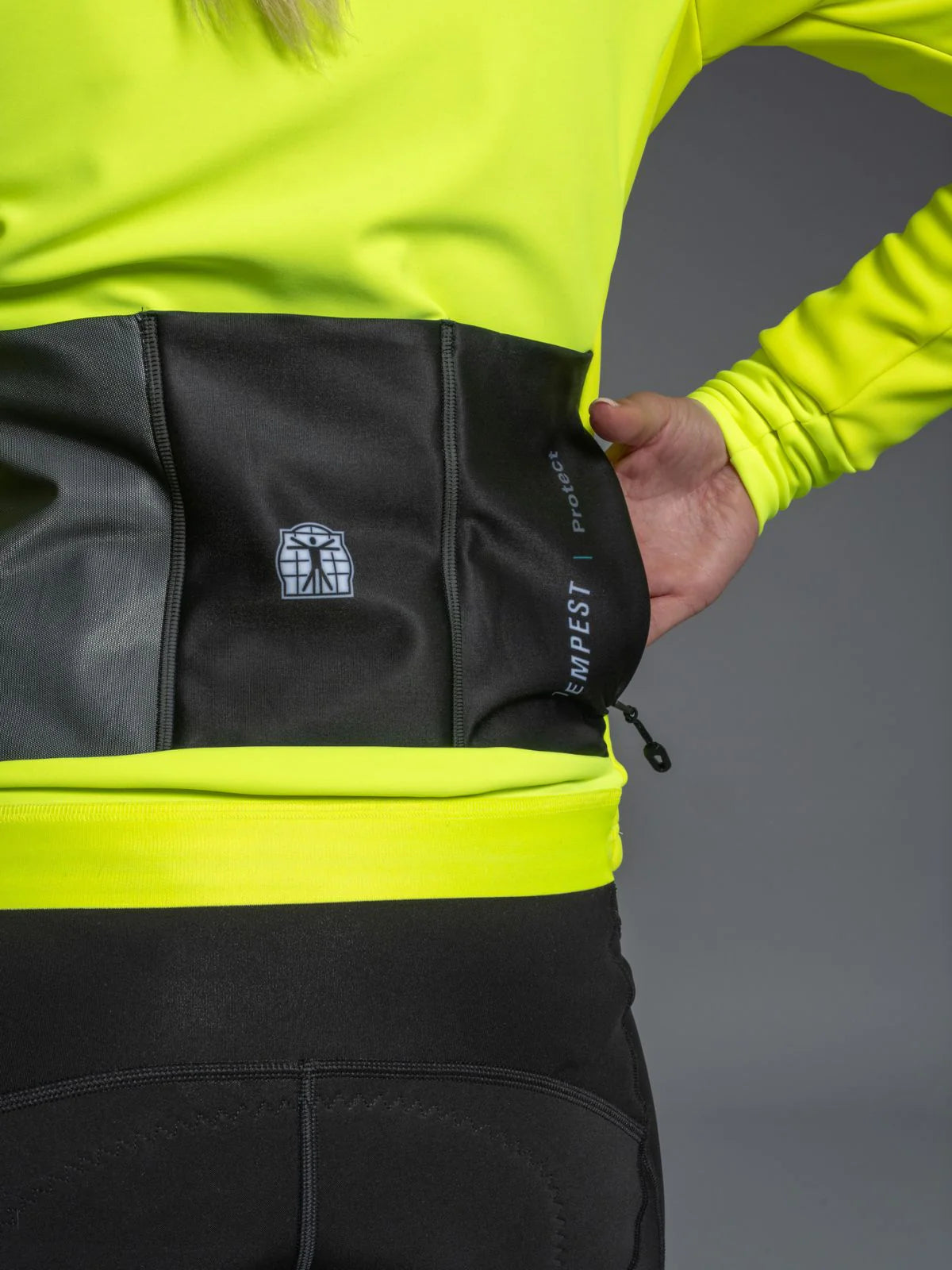 Tempest Protect Pixel Women's Jacket Fluo Yellow