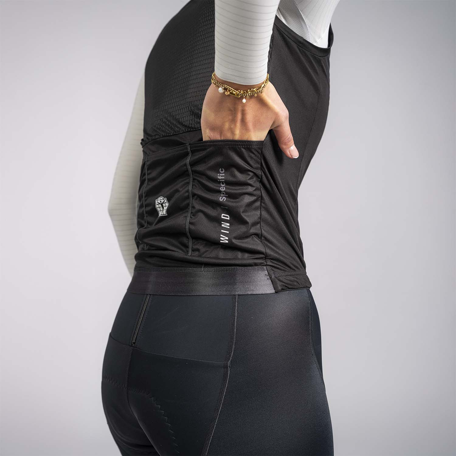 Icon Women’s Gilet Eclipse Black