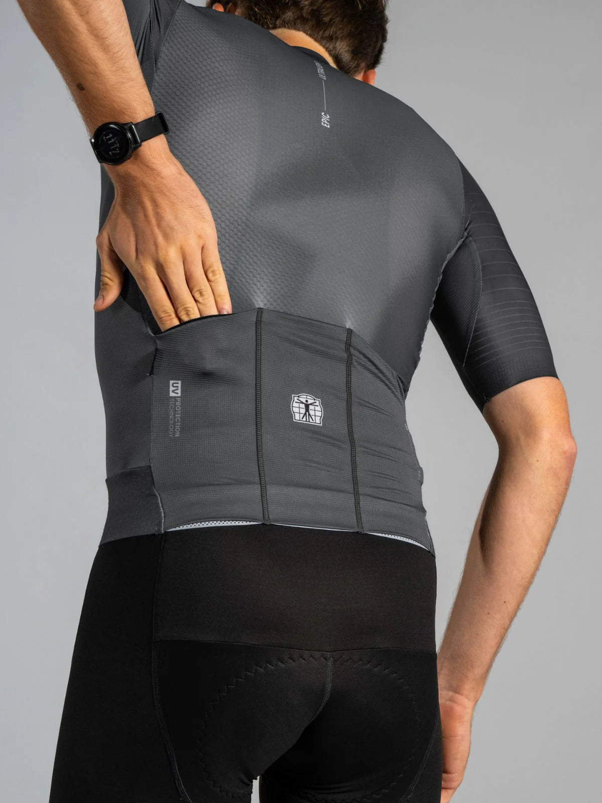 Epic Ultralight Jersey Dusty Charcoal