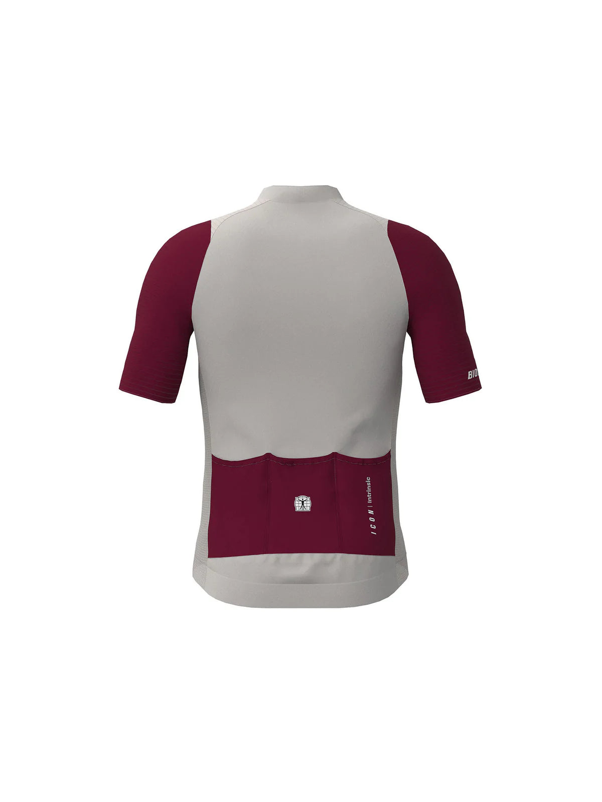 Icon Kids Jersey Warm Grey - Bordeaux