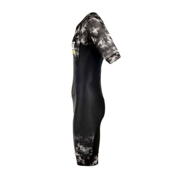 TRI TEAM SUIT SS - BP ZIPPER BACK