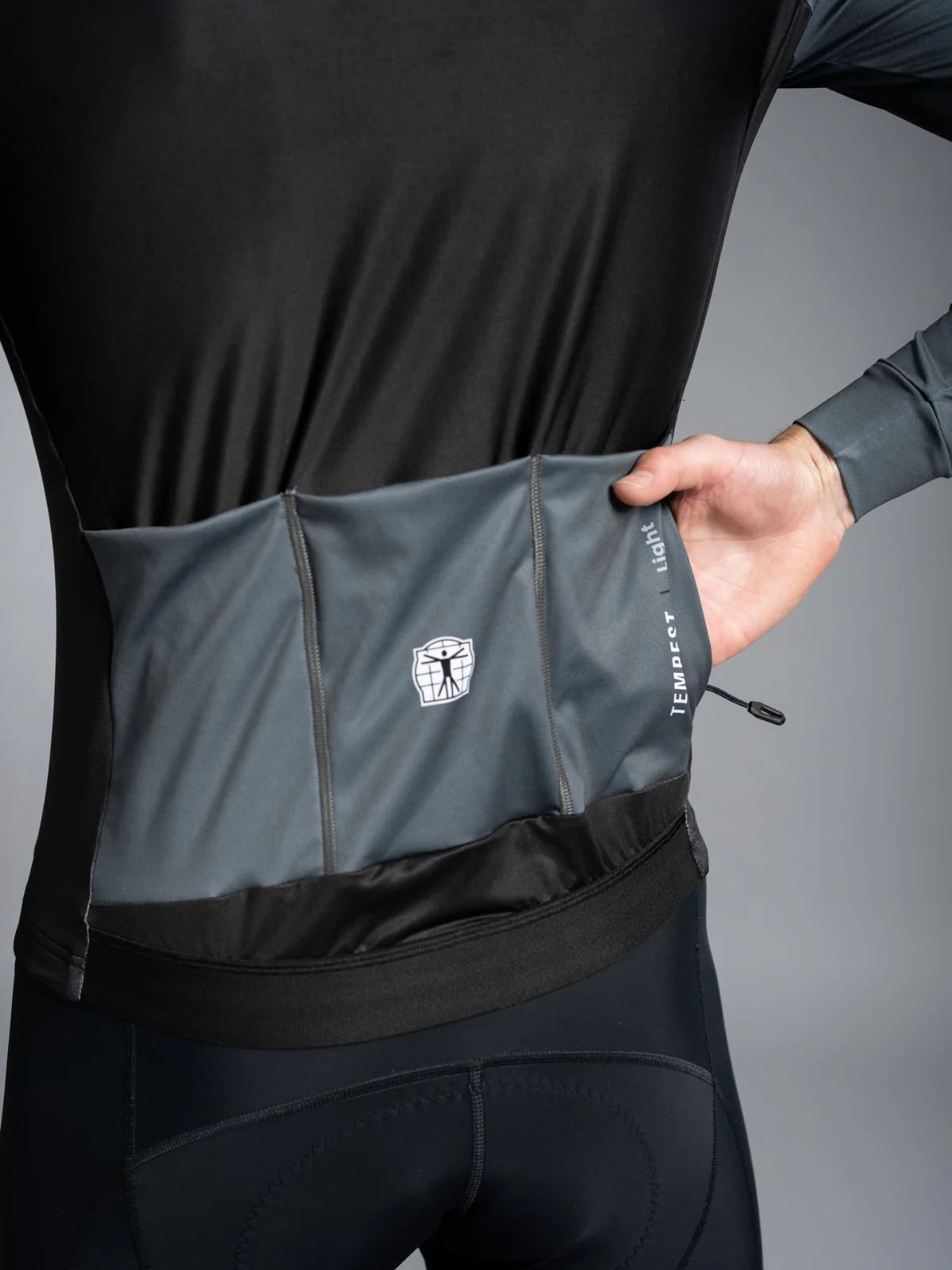 Tempest Light Jacket Black - Anthracite